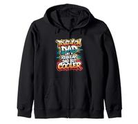Triathlon Dad Like A Regular Dad But Cooler Zip Hoodie