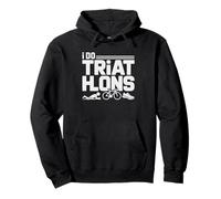 Triathlon Mom Do Triathlons Proud Athlete Parent Triathlete Pullover Hoodie