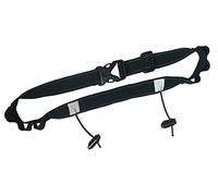 Triathlon Race Number Belt with Elastic No Tie Shoelaces in Black - I AM UK Seller! (Belt ONLY)