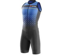Triathlon Suit Men’s - Quick Dry, Breathable, Sleeveless TriSuit for Swimming, for Cycling Training Road Bike Top Cycling Clothing Pro Trisuit und Triathlon (TYP-12,XL)