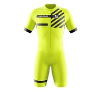 Triathlon Suit Men’s - Quick Dry, Breathable, Sleeveless TriSuit for Swimming, for Cycling Training Road Bike Top Cycling Clothing Racing Bike Top (TYP-10,L)