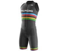 Triathlon Suit Men’s - Quick Dry, Breathable, Sleeveless TriSuit for Swimming, for Cycling Training Road Bike Top Cycling Clothing Pro Trisuit und Triathlon (TYP-1,L)