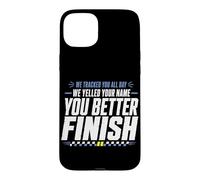 Triathlon Support Crew Swim Bike Run Race Day Support Case for iPhone 15 Plus