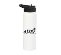 Triathlon Swim Bike Run Athlete Stainless Steel Insulated Water Bottle
