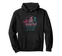 Triathlon WOMEN WHO TRI Triathletics Funny Triathlete Pullover Hoodie