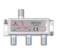 Triax 3 Way TV Aerial Splitter 5-2400 MHz Passive Splitter SCS 3 Dimming 6 - 8dB