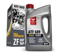 TRIAX ATF 689 Full Synthetic - For ZF 6HP, 8HP, 9HP Transmissions - Compatible with Jeep, Chrysler, Dodge RAM, Audi, BMW, Land Rover, Mercedes-Benz, Porsche & More (4.73 L/ 5 Quarts)