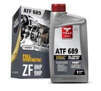 TRIAX ATF 689 Full Synthetic - For ZF 6HP, 8HP, 9HP Transmissions - Compatible with Jeep, Chrysler, Dodge RAM, Audi, BMW, Land Rover, Mercedes-Benz, Porsche & More (1 quart/0.946 ltr)