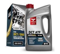 TRIAX DCT Dual Clutch ATF - Full Synthetic Transmission Fluid - Lifetime Fill - High Performance - SureShift No Slip Additive - Compatible with DCT and DSG Gearboxes - Ford WSS-M2C200-D2 (4.73 L)