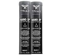 TRIAX Nano XP Ultra Heavy Duty Grease, Nano Fullerene, 5th Wheel, Ultra Heavy Duty, High Temp, Extreme EP Load Rating, Low Friction (2 x 14 oz tubes)