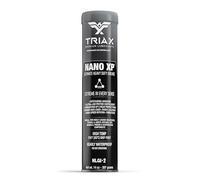 TRIAX Nano XP - Ultra Heavy Duty Grease - Nano Fullerene - High Temp 248°C - Extreme EP Load - Low Friction - 5th Wheel, Bearings, Chassis, Marine & Industrial (400 g/14 Oz tube)