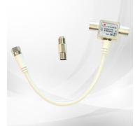 Triax Outlet Link Lead 304139 Provides A Neat And Simple Solution For Connecting The Tv And Return Outputs Of An Outlet