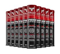 TRIAX Spheron HT Red Lithium Grease Cartridge - Super Heavy Duty Extreme Pressure Ultra Tacky Waterproof - High Temp > 204°C - For Bearings Joints 5th Wheel Suspension and Chassis
