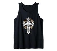 Tribal Cross Crucifix Religous Christian Catholic Tank Top