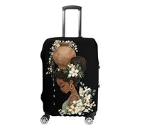 Tribal Dancer Suitcase Cover Elastic Luggage Protector Fit 19 to 32 Inch Stylish Baggage Covers Travel Accessories