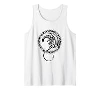 Tribal Dragon Celtic Knot Viking Nordic Warrior Mythology Tank Top