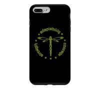 Tribal Dragonfly Attributes Totem Darning Green Case for iPhone 7 Plus/8 Plus