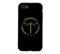 Tribal Dragonfly Attributes Totem Darning Green Case for iPhone SE (2020) / 7/8