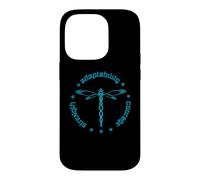 Tribal Dragonfly Attributes Totem Dashert Blue Case for iPhone 14 Pro