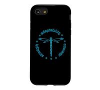 Tribal Dragonfly Attributes Totem Dashert Blue Case for iPhone SE (2020) / 7/8