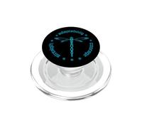 Tribal Dragonfly Attributes Totem Dashert Blue PopSockets PopGrip for MagSafe