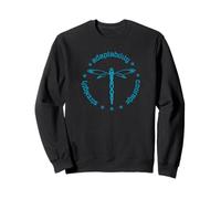 Tribal Dragonfly Attributes Totem Dashert Blue Sweatshirt