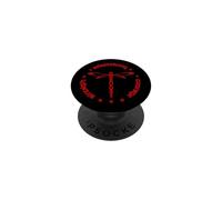 Tribal Dragonfly Attributes Totem Nomaden Red PopSockets Adhesive PopGrip