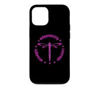Tribal Dragonfly Attributes Totem Rosatish Pink Case for iPhone 12/12 Pro