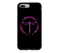 Tribal Dragonfly Attributes Totem Rosatish Pink Case for iPhone 7 Plus/8 Plus