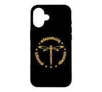 Tribal Dragonfly Attributes Totem Spiketail Yellow Case for iPhone 16