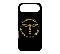 Tribal Dragonfly Attributes Totem Spiketail Yellow Case for iPhone Air