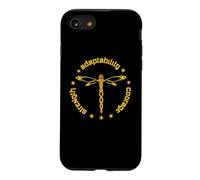 Tribal Dragonfly Attributes Totem Spiketail Yellow Case for iPhone SE (2020) / 7/8