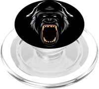 Tribal Gorilla Attack in the Jungle PopSockets PopGrip for MagSafe