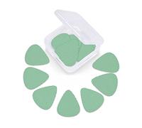 Tribal Guitar Picks 12 Pack Universal ABS Guitar Picks,Geometric Primitive Style Ethnic Themed Authentic Triangles in Color Palette,for Acoustic and Electric Guitar
