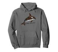 Tribal Haida Gwaii BC Orca Killer Whale Aboriginal Native Pullover Hoodie