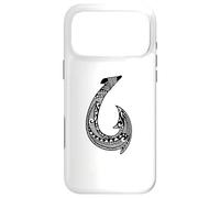 Tribal Hawaiian Fish Hook Pacific Islander Ocean Fishing Case for iPhone 17 Pro Max