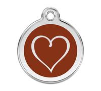 Tribal Heart Brown - Large