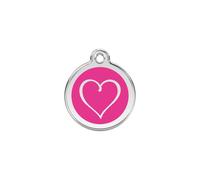 Tribal Heart Hot Pink - Small