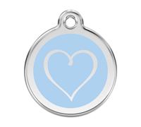 Tribal Heart Light Blue - Large