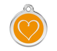 Tribal Heart Orange - Large