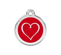 Tribal Heart Red - Medium