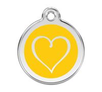 Tribal Heart Yellow - Large