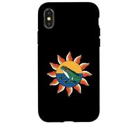 Tribal Mandala with Tropical Flowers Case for iPhone X/XS