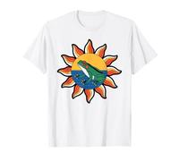 Tribal Mandala with Tropical Flowers T-Shirt