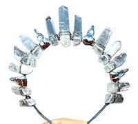 Tribal Metal Crow Jewelry Headband Clear For Crystal Hairband Gothic Witch Headdr