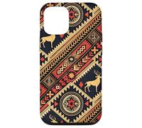 Tribal Pattern Design, Deer Art, Bohemian Decor, Geometric Case for iPhone 12/12 Pro
