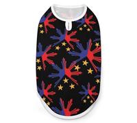 Tribal Philippines Filipino Sun And Stars Flag Dog Shirt for Dogs & Cats Soft Breathable Pet Vest T Shirt Lightweight Dog Tank Top M