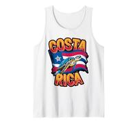 Tribal Sea Turtle Costa Rica Design Tank Top