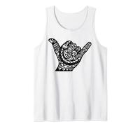 Tribal Shaka Tank Top - Maori Tank Top - Hawaiian Tribal Tank Top