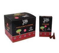 Tribal Soul Backflow Incense Cones - White Sage & Lavender
